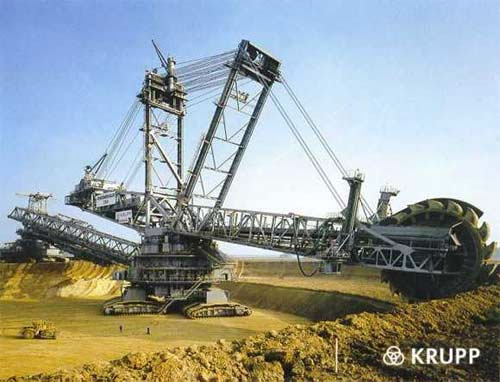 Роторный драглайн Bagger 288