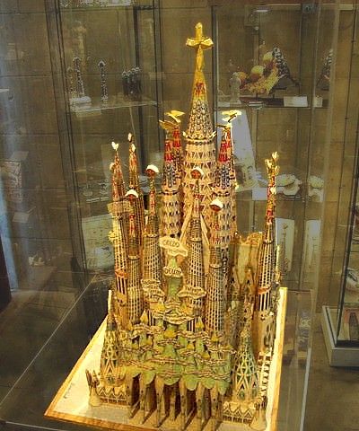 Макет собора Sagrada Família