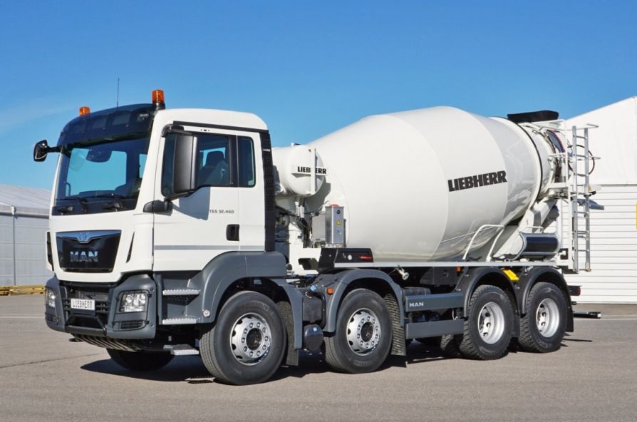 Автобетоносмеситель Liebherr HTM 905 пятого поколения