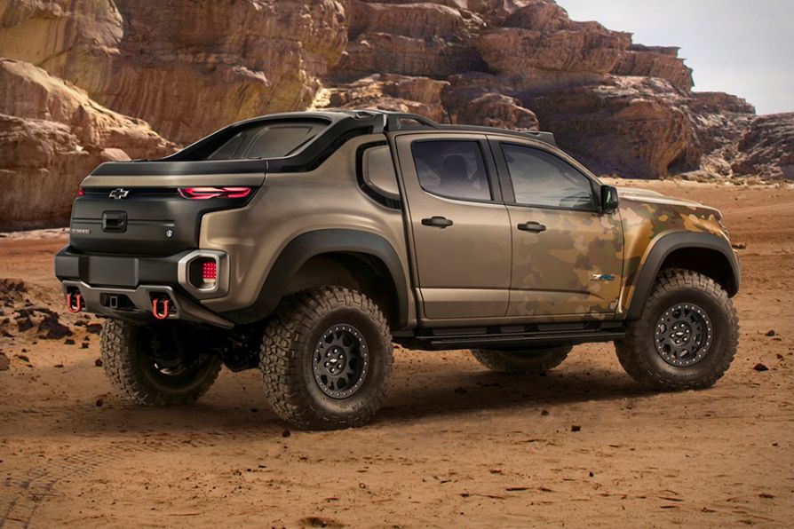 Военный внедорожник Chevrolet Colorado ZH2
