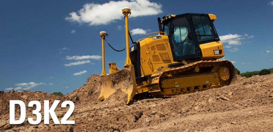 Бульдозер Cat D3K2