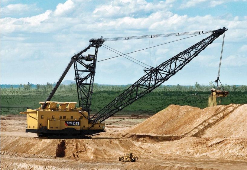 Драглайн Cat - Bucyrus 8200