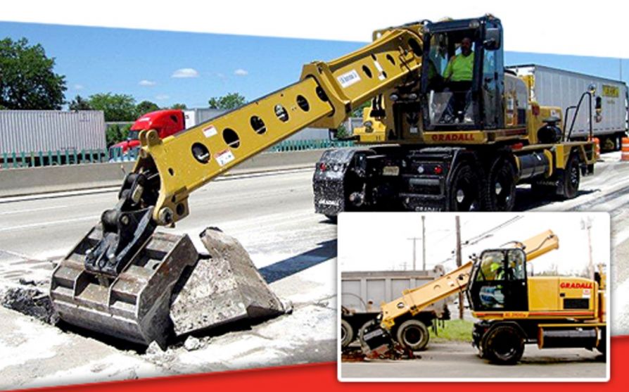 Новый экскаватор Gradall XL 3100 V