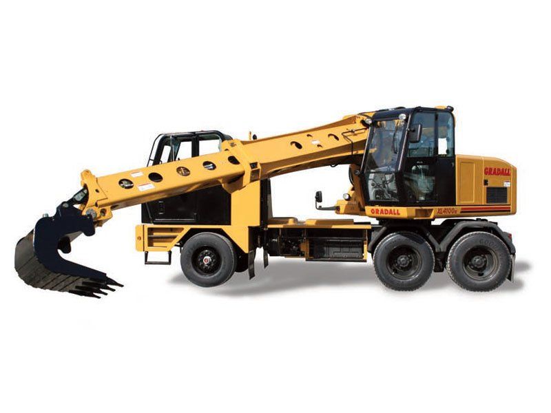 Новый экскаватор на автомобильном шасси Gradall XL 3100 V
