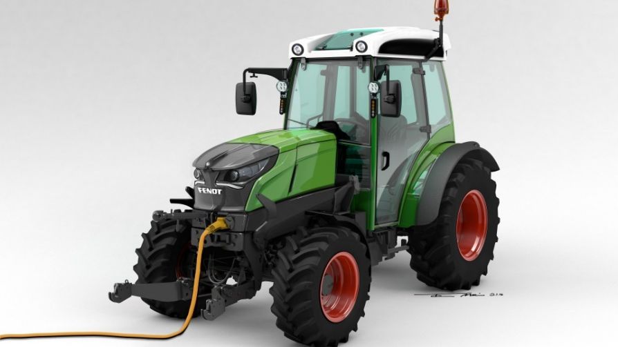 Электрический трактор Fendt e100 Vario