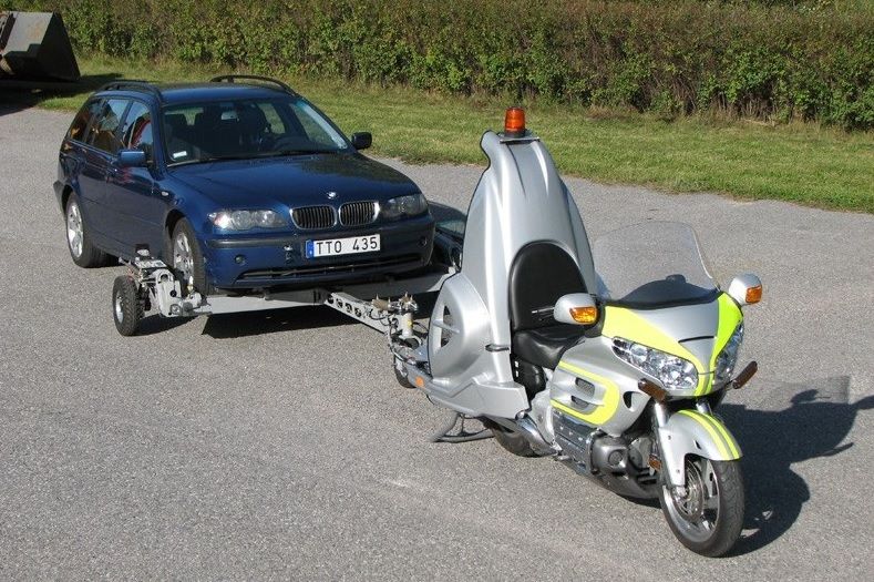  Самый маленький в мире эвакуатор RetreiverHonda GL 1800 Gold Wing