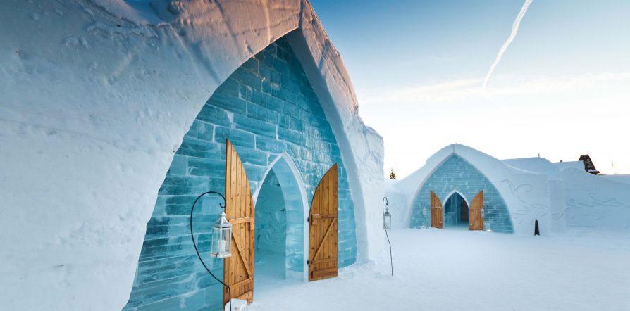 Отель Icehotel в Швеции