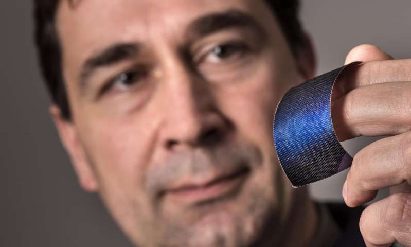 Dragon SCALE ткань состоящая из крошечных солнечных панелей