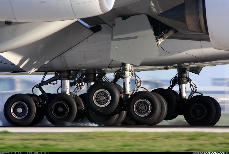 Колеса аэробуса A380