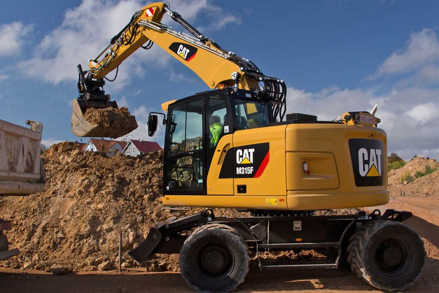 Колесный экскаватор Caterpillar M315F