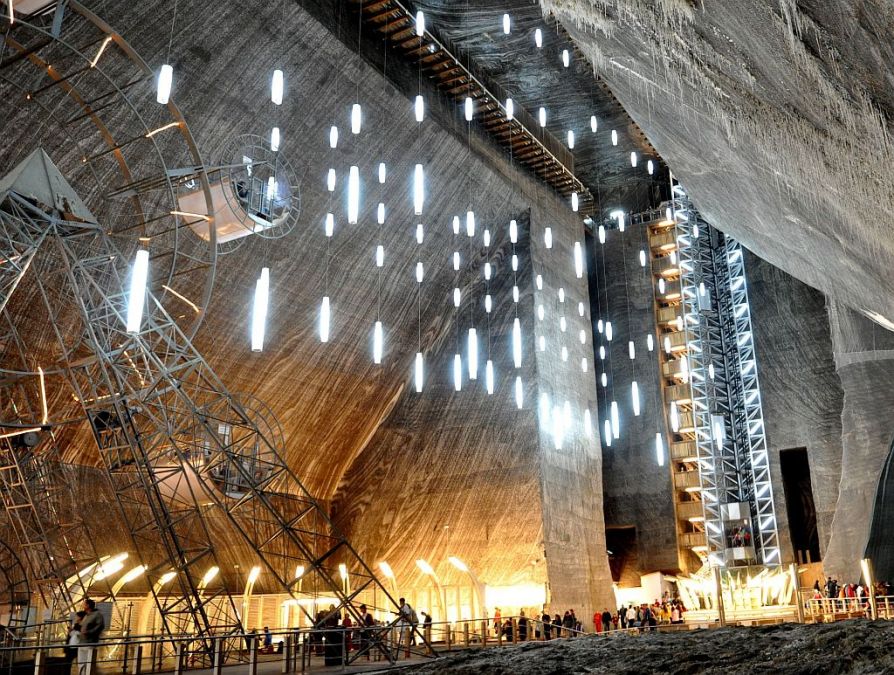 Колесо обозрения Salina Turda