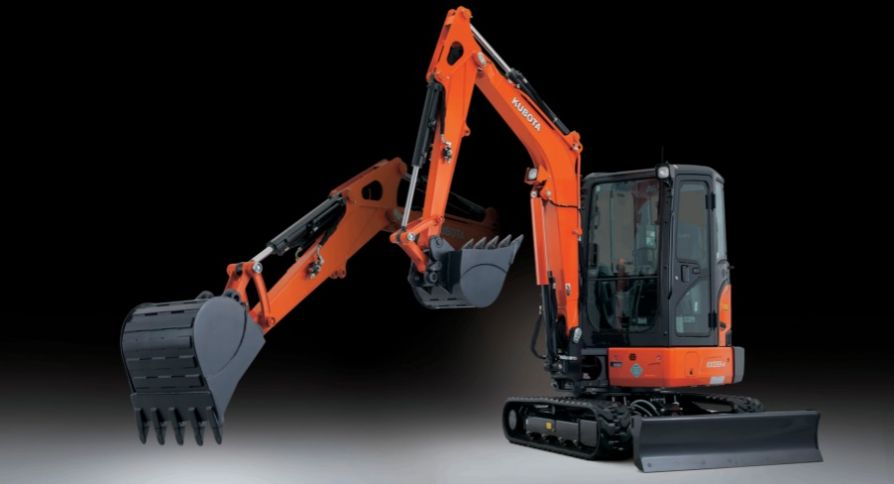 Компактный гусеничный экскаватор Kubota KX033-4