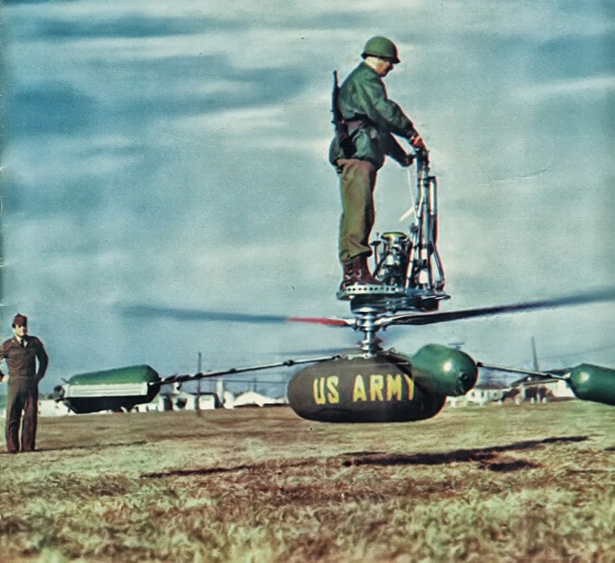 Летающий мотоцикл HZ-1 Aerocycle 1