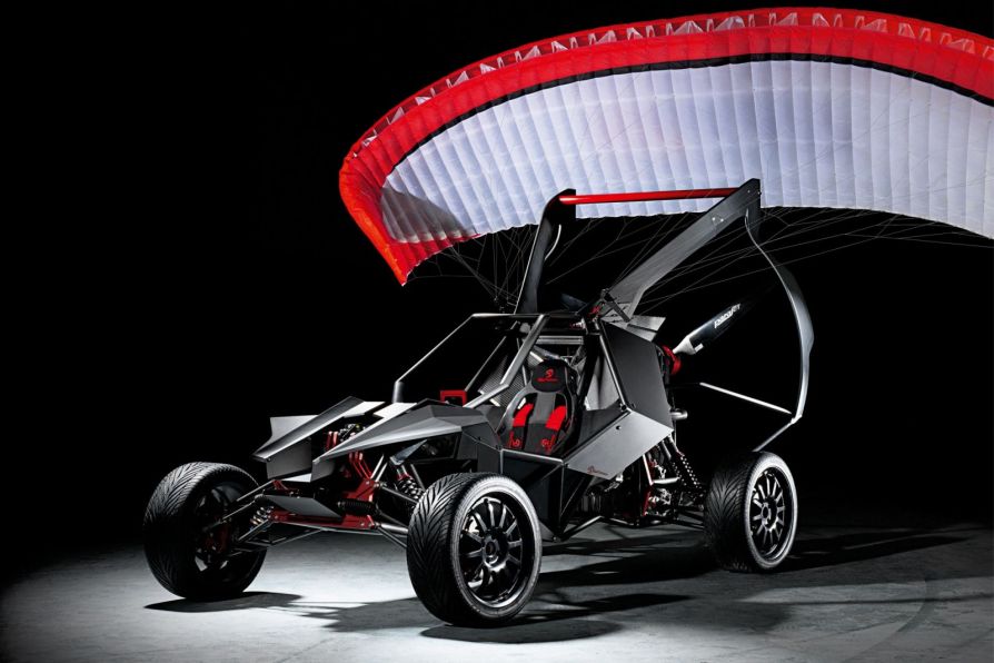 Летающий вездеход Skyrunner с парафойлом