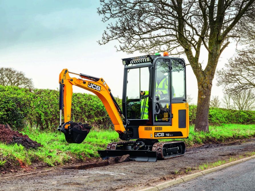 Мини-экскаватор JCB 16С-1 