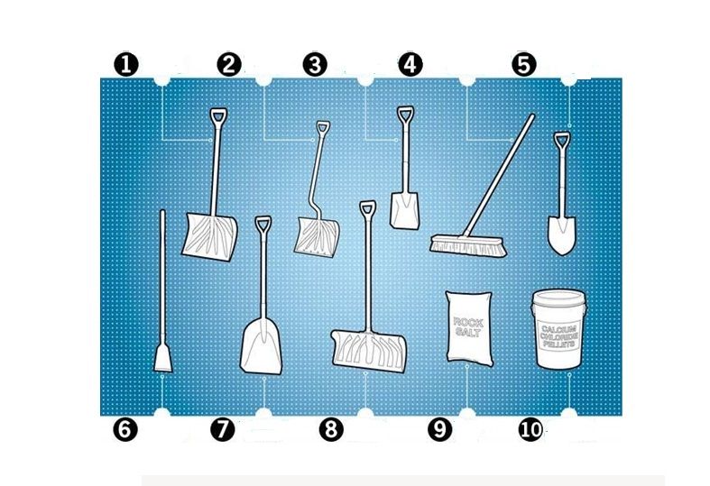 Разновидности снегоуборочных инструментов