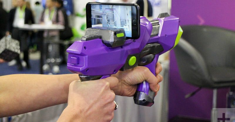 рабочая модель 6DoF Blaster на выставке CES 2018