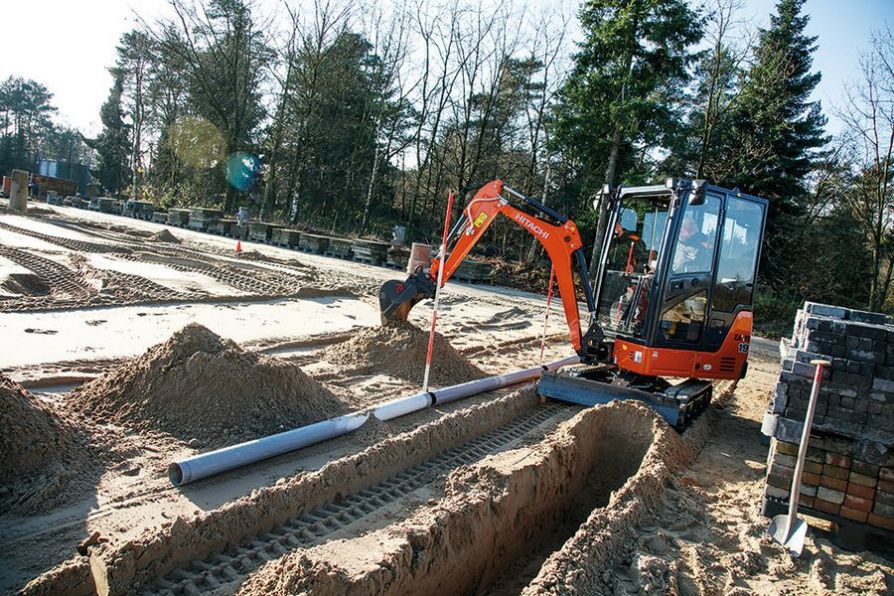 Мини-экскаватор Hitachi ZX19-5 