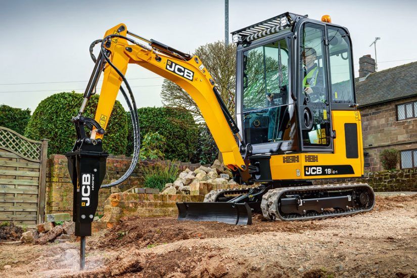 Мини-экскаватор JCB 19C-1