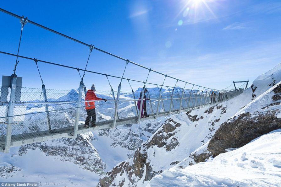 Мост Titlis Cliff Walk