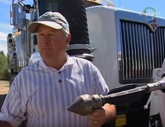 Наконечник шланга вакуумного экскаватора Vactor HXX