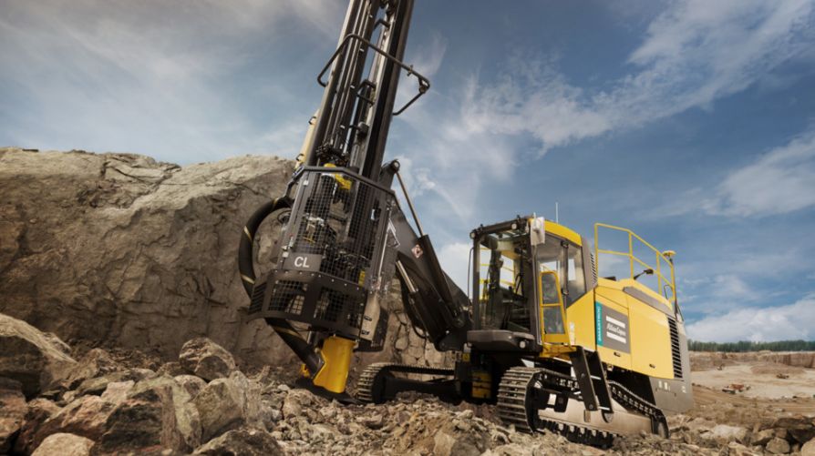 Мощная буровая установка Atlas Copco SmartROC CL