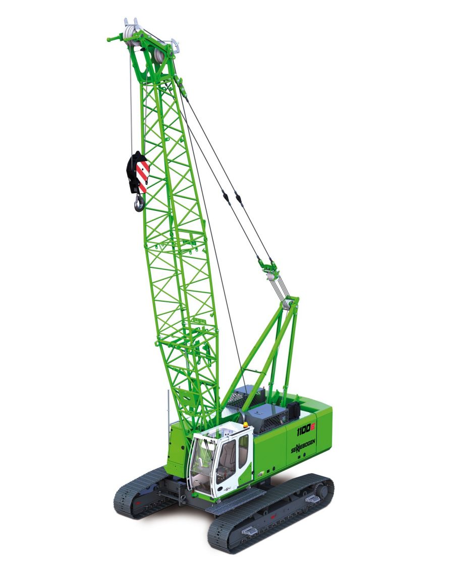 Гусеничный кран Sennebogen 1100