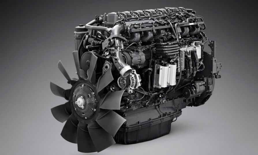 Газовый двигатель Scania OC13