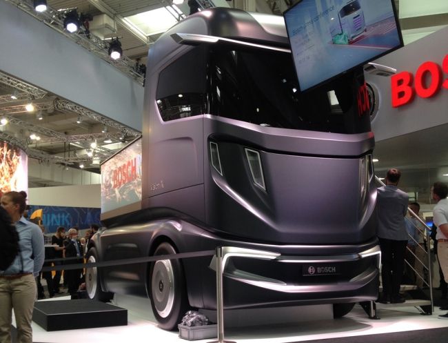 Тягач Bosch VisionX на выставке в Ганновере