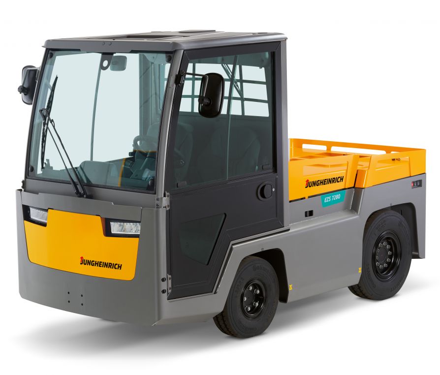 Складской электрический тягач модели Jungheinrich EZS 7280
