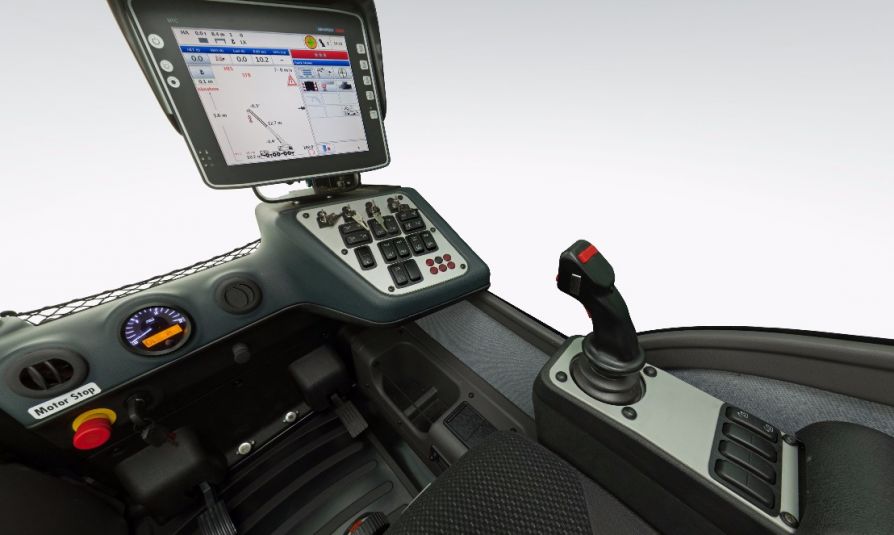 Операторская кабина автомобильного крана DEMAG AC 300-6