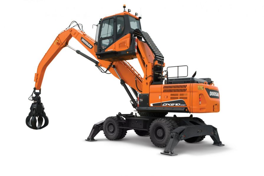 Новый перегружатель Doosan DX210WMH-5