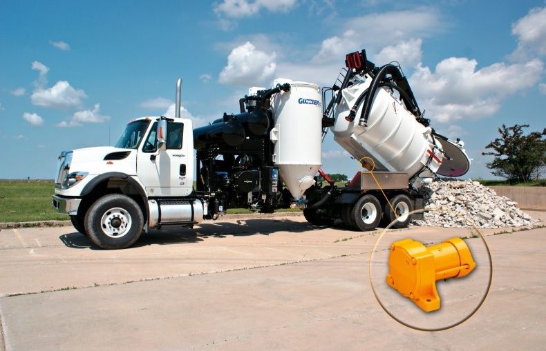 Поднимающийся бак вакуумного экскаватора Vactor HXX