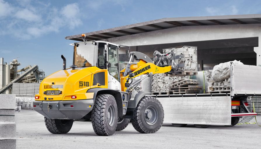 Фронтальный погрузчик Liebherr Stereoloaders L 518