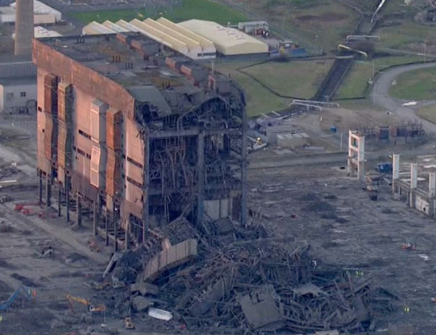 Неумелое разрушение станции Didcot