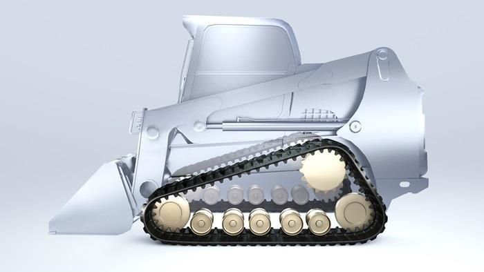 Новые резиновые гусеницы от Bridgestone для компактных погрузчиков