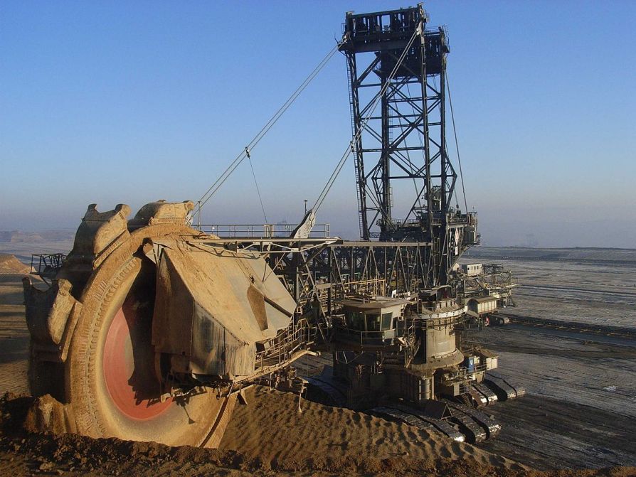 Роторное колесо экскаватора Bagger 293