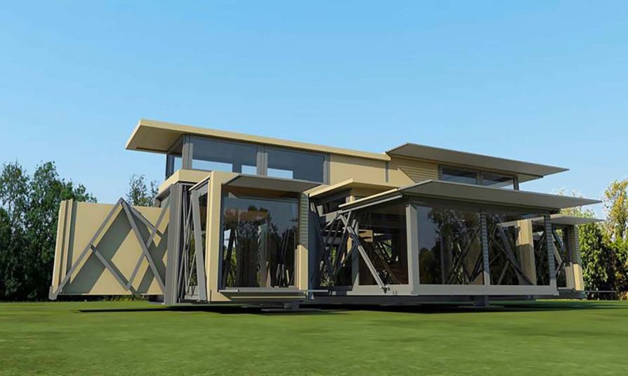 Самомонтируемые дома Ten Fold Engineering