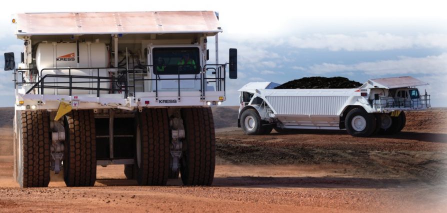 Самый необычный угольный самосвал - Kress 200CIII Coal Hauler