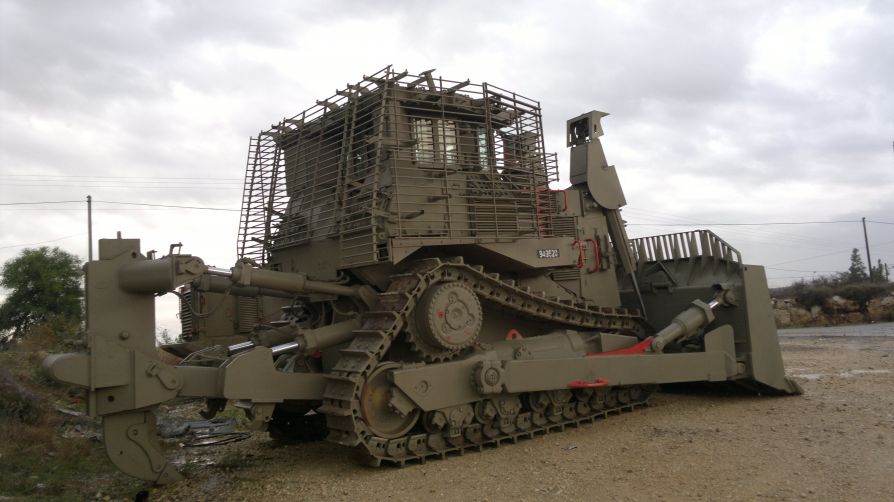 Броня бульдозера Caterpillar D9 