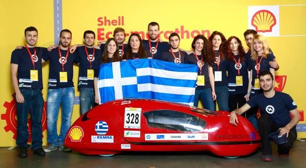 Shell Eco-Marathon 2016 автомобиль Prometheus