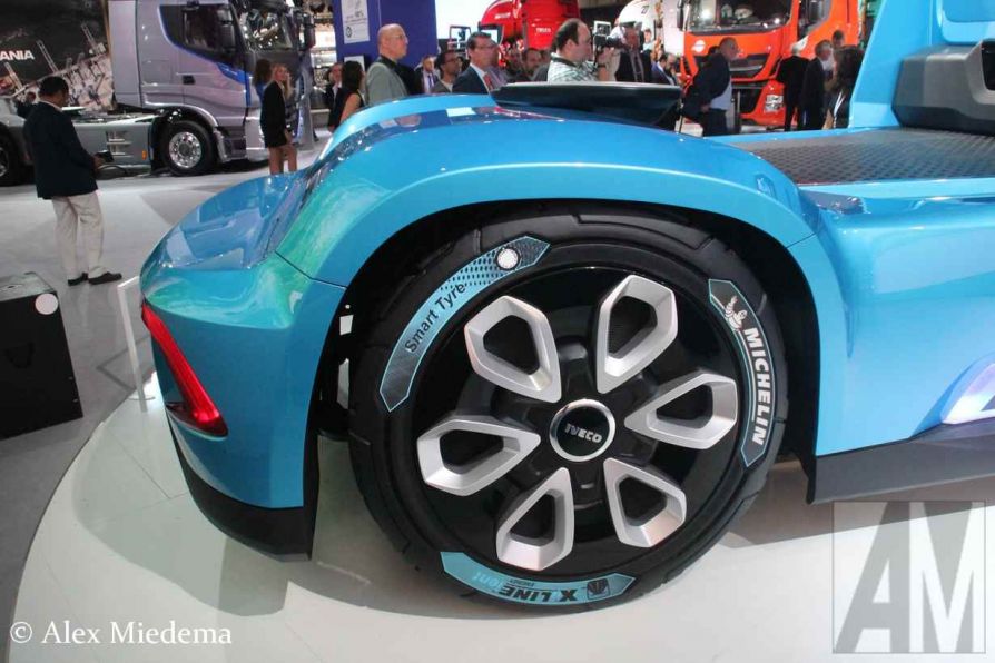 Шины Michelin X Line Energy на тягаче Iveco Z 