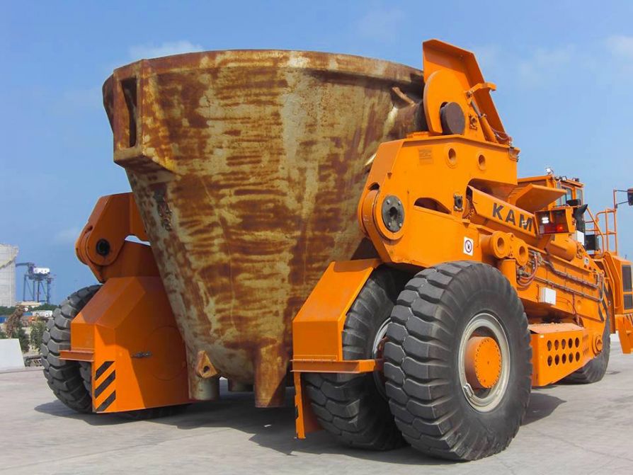 Шлаковый ковш шлаковоза KAMAG  2802-130