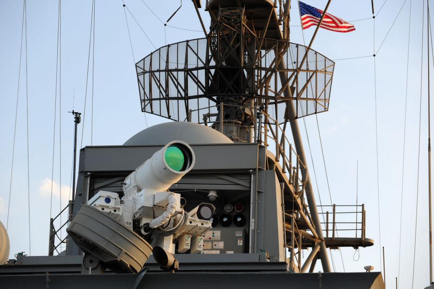 Система лазерного наведения AN/SEQ-3 Laser Weapon System
