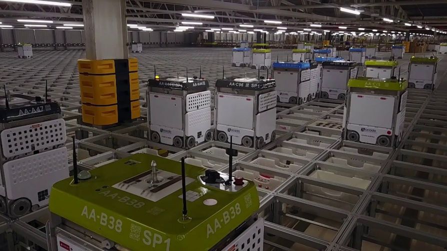 Роботизированный склад Ocado нового поколения