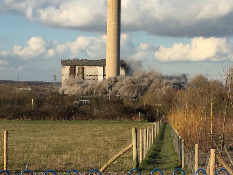 Разрушение станции Didcot