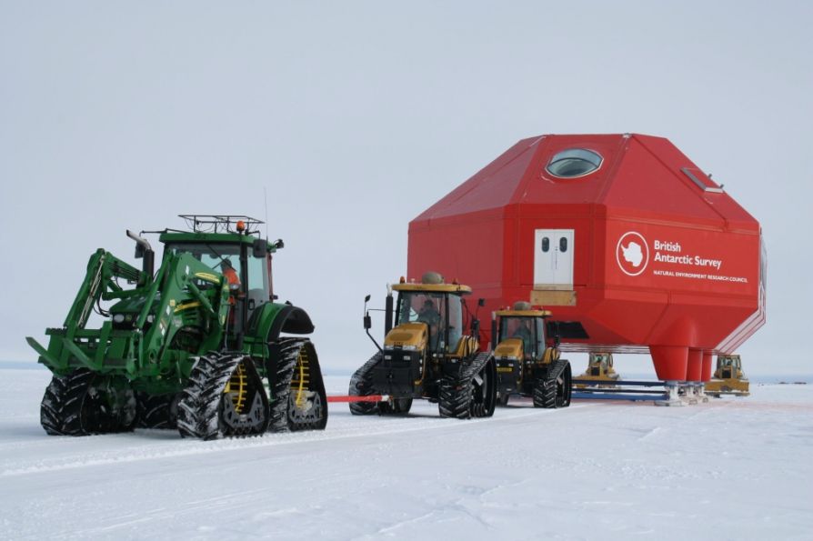 Транспортировка Halley VI (Хэлли 6)