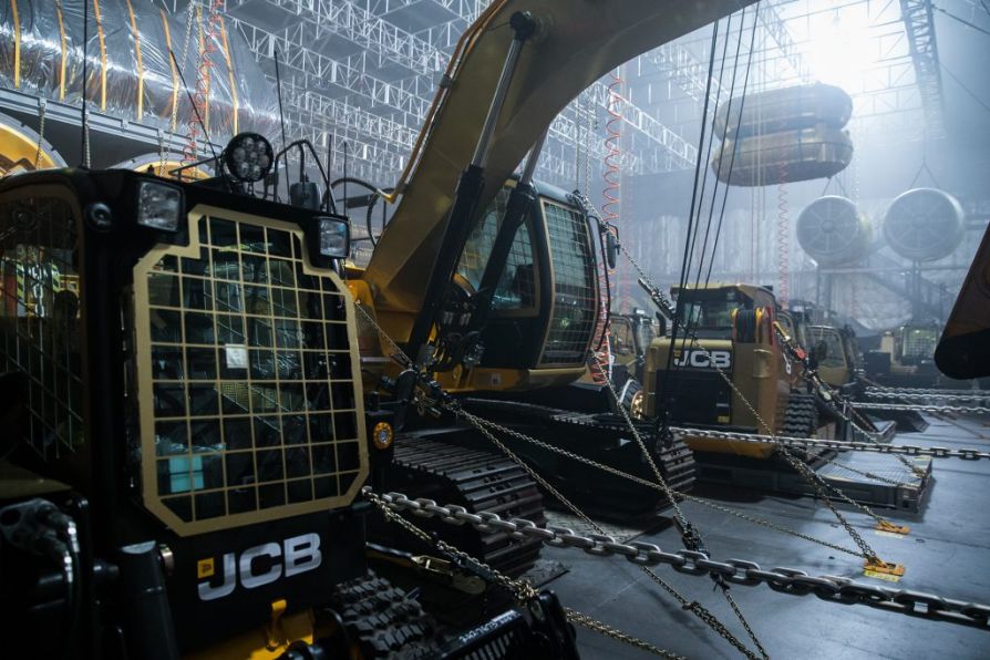 Техника JCB в фильме Чужой