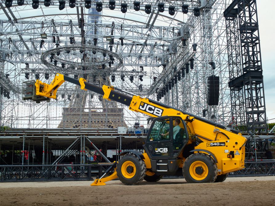 Телескопический погрузчик JCB Loadall 540-180 HiViz