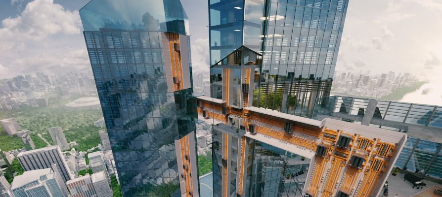 Некабельная лифтовая система MULTI от ThyssenKrupp